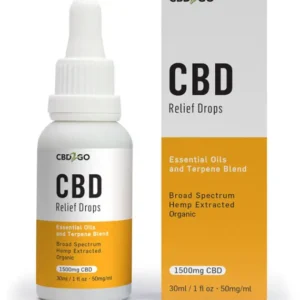 CBD:CBG Pain Relief Drops 1500mg